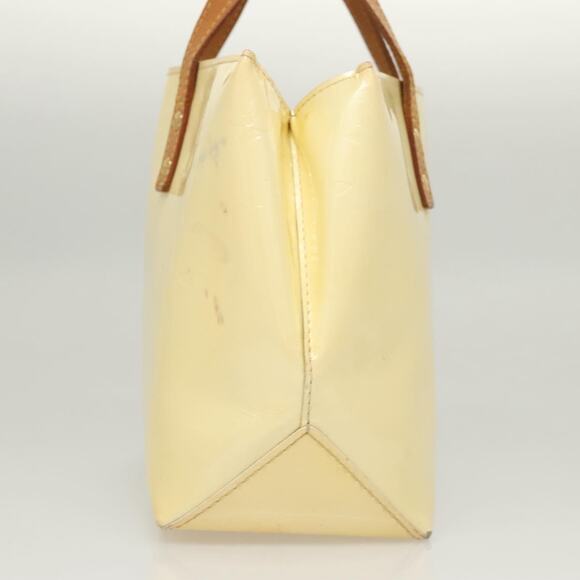 LOUIS VUITTON Monogram Vernis Reade PM Hand Bag Perle M91336 - Picture 4 of 12